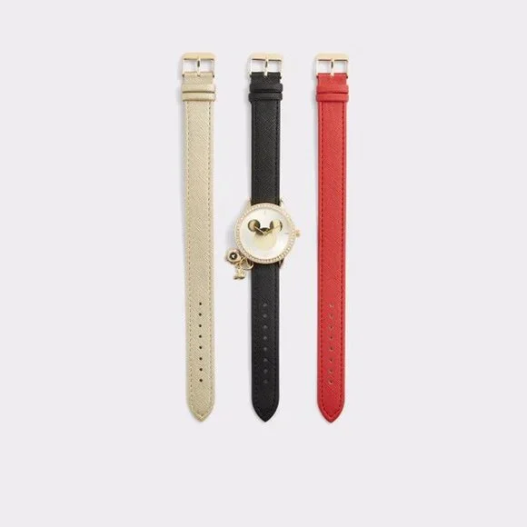 GIFT READY Disney x Aldo Ear-ly Mickey Watch Set BNIB 